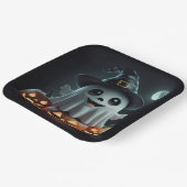 Assiettes en carton  Série 1 Ghost 04 ペーパープレート (傾斜あり)