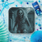 Assiettes en carton  Série 1  haunted 11 ペーパープレート (パーティー)