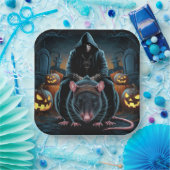 Assiettes en carton  Série 1  rats 04 ペーパープレート (パーティー)