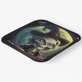 Assiettes en carton Série 1 Skeleton 03 ペーパープレート (傾斜あり)