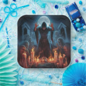 Assiettes en carton  Série 1  sorcier 03 ペーパープレート (パーティー)