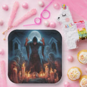 Assiettes en carton  Série 1  sorcier 03 ペーパープレート (パーティー)