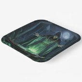 Assiettes en carton  Série 1  sorcier 07 ペーパープレート (傾斜あり)