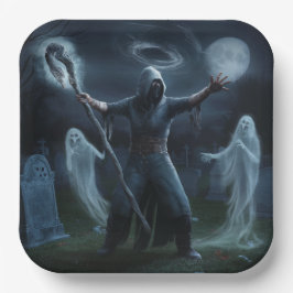 Assiettes en carton  Série 1  sorcier 10 ペーパープレート