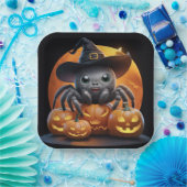 Assiettes en carton  Série 1 Spider ペーパープレート (パーティー)