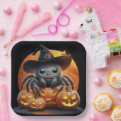 Assiettes en carton  Série 1 Spider ペーパープレート (パーティー)