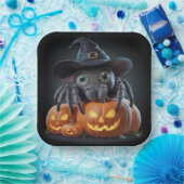 Assiettes en carton  Série 1 Spider 02 ペーパープレート (パーティー)