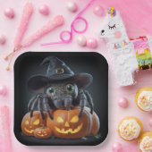 Assiettes en carton  Série 1 Spider 02 ペーパープレート (パーティー)