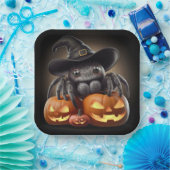 Assiettes en carton  Série 1 Spider 03 ペーパープレート (パーティー)