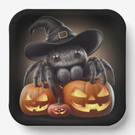 Assiettes en carton  Série 1 Spider 03 ペーパープレート