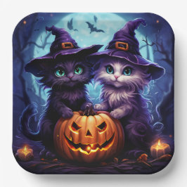 Assiettes en carton  Série 5 Cat ペーパープレート