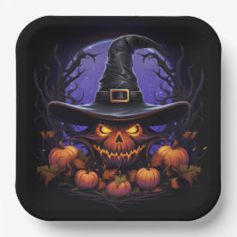 Assiettes en carton Spectral Shadows ペーパープレート