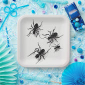 Assiettes en carton Spider Série 4-10 ペーパープレート (パーティー)