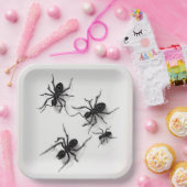 Assiettes en carton Spider Série 4-10 ペーパープレート (パーティー)