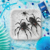 Assiettes en carton Spider Série 4-2 ペーパープレート (パーティー)