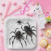 Assiettes en carton Spider Série 4-2 ペーパープレート (パーティー)
