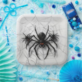 Assiettes en carton Spider Série 4-3 ペーパープレート (パーティー)