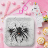 Assiettes en carton Spider Série 4-3 ペーパープレート (パーティー)