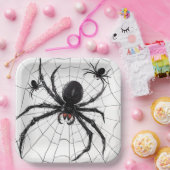 Assiettes en carton Spider Série 4-4 ペーパープレート (パーティー)