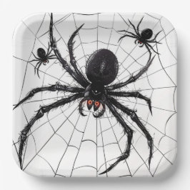 Assiettes en carton Spider Série 4-4 ペーパープレート