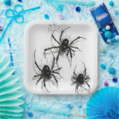 Assiettes en carton Spider Série 4-5 ペーパープレート (パーティー)