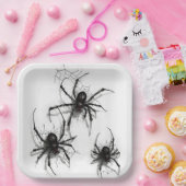 Assiettes en carton Spider Série 4-5 ペーパープレート (パーティー)
