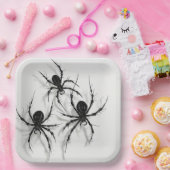 Assiettes en carton Spider Série 4-7 ペーパープレート (パーティー)
