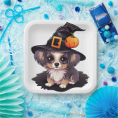 Assiettes en carton Spooky Paws and Furry Claws ペーパープレート (パーティー)