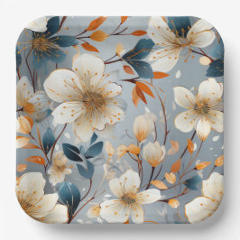 Assiettes en carton Springtime Harmony ペーパープレート