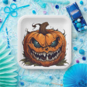 Assiettes en carton  The Magic Within the Pumpkin ペーパープレート (パーティー)