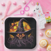 Assiettes en carton The Pumpkin Patch Enigma ペーパープレート (パーティー)