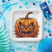 Assiettes en carton  The Pumpkin Princess ペーパープレート (パーティー)