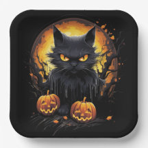 Assiettes en carton The Witching Hour Chronicles