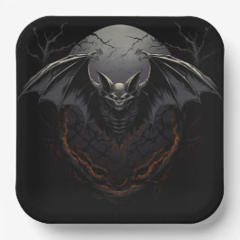 Assiettes en carton Wicked Whimsy ペーパープレート