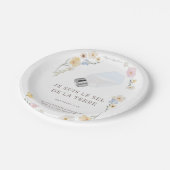 Assiettes jetables chrétiennes – « Sel de la terre ペーパープレート (アングル)