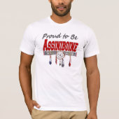 Assiniboineによって合われるTシャツがあること誇りを持った Tシャツ (正面)