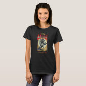 Assiniboine Native American Indian Born Wolf Spiri Tシャツ (正面フル)