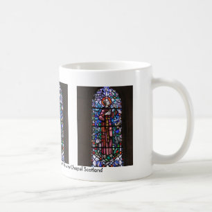 AssisiのステンドグラスのSt. Francis コーヒーマグカップ