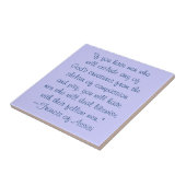 Assisiの動物の同情の引用文のタイルのSt Francis タイル (側面)