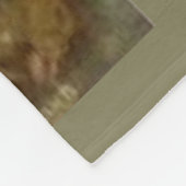 Assisiの動物の守護聖人のSt Francis フリースブランケット (角)