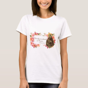 Assisiの動物愛好家の平和祈りの言葉のSt Francis Tシャツ