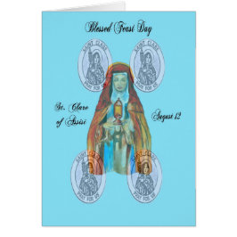 Assisiの宴会日のSt.ドクレア