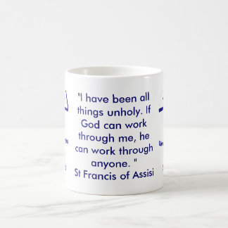 Assisiの引用文のSt. Francis コーヒーマグカップ