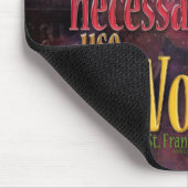 Assisiの引用文のSt Francis マウスパッド (コーナー)