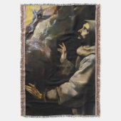 Assisiの聖フランシス – サンフランシスコ・デ・アシス01 スローブランケット (正面縦)