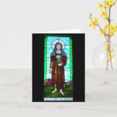 Assisiのnotecardの聖者ドクレア カード (黄色い花)