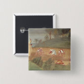 AssisiのSt.ドクレアの奇跡 缶バッジ (正面&裏面)