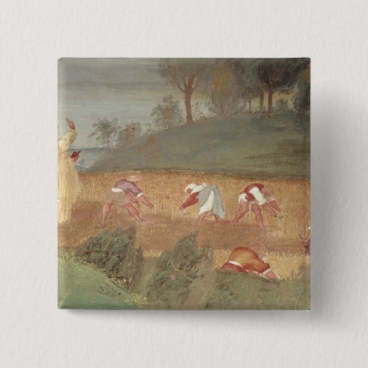 AssisiのSt.ドクレアの奇跡 缶バッジ (正面)