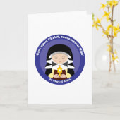 AssisiのSt.ドクレア カード (黄色い花)