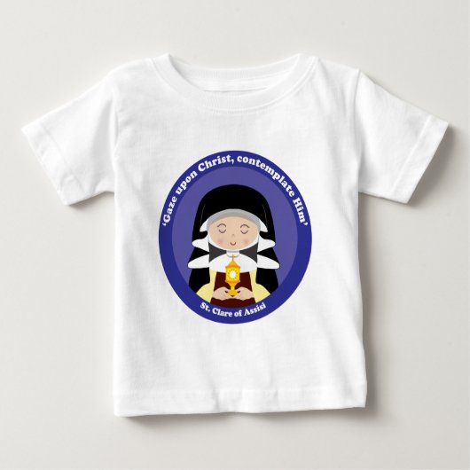 AssisiのSt.ドクレア ベビーTシャツ (正面)